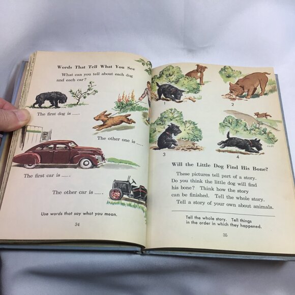 VTG School Book Language for Meaning– Let's Talk By McKee & Harrison 1947 HC - Picture 11 of 12